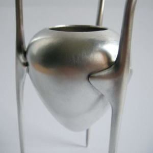Vase en argent